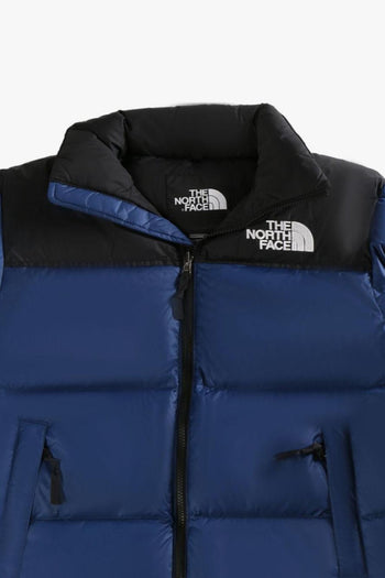 Retro Nuptse 1996 Uomo Giubbotto Blu - 2