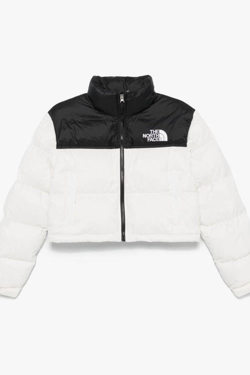 Piumino Bianco Donna Nuptse