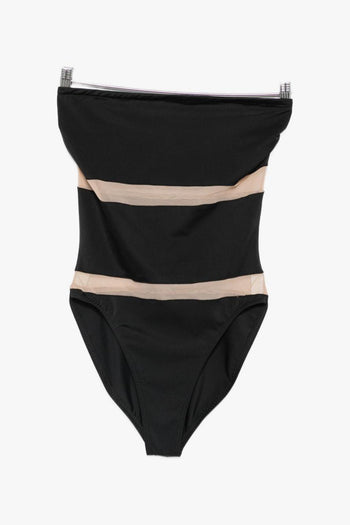 Body a Rete Donna Nero - 3