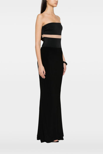 Body a Rete Donna Nero - 4