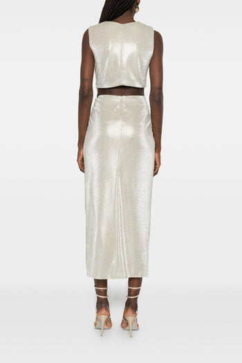 Abito Cut Out Donna Platino - 2