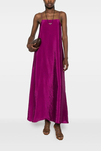 Abito Spalline Sottili Donna Fucsia - 2