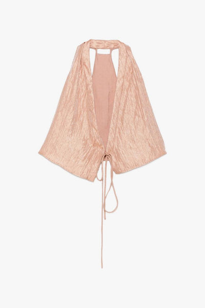 Gilet Allacciato Donna Rosa