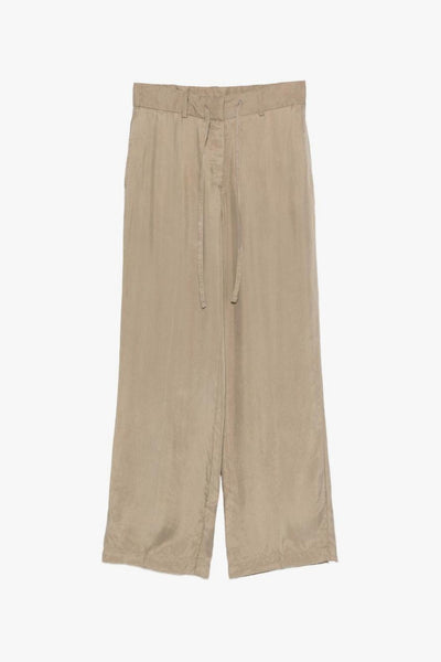Pantaloni Ampi Donna Beige