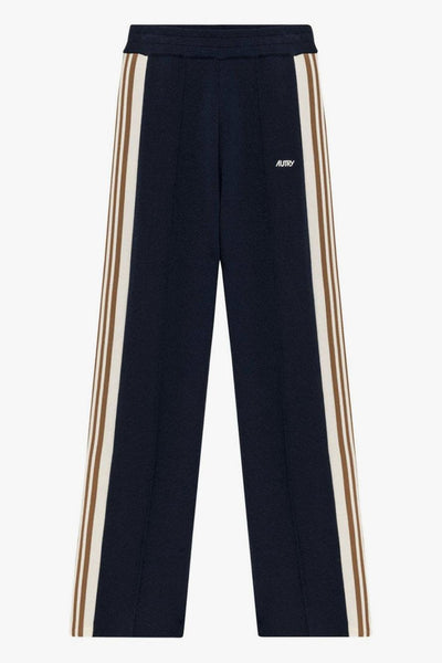 Pantalone Blu Uomo Bande Laterali