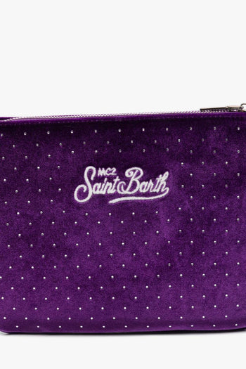 Saint Barth Pochette Donna Parisienne Velluto - 3