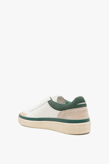 Scarpa Bianco-Verde Uomo Pads Crack - 2