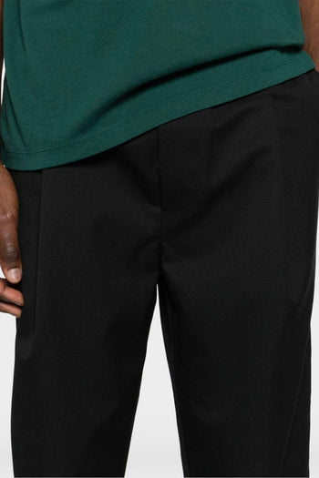 Pantalone Nero Uomo Coulisse Lunga - 4