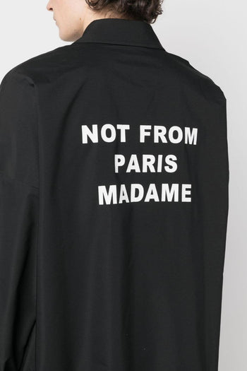 Giubotto Nero Uomo Not From Paris Madame - 4