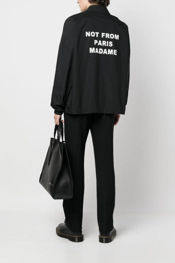 Giubotto Nero Uomo Not From Paris Madame - 3