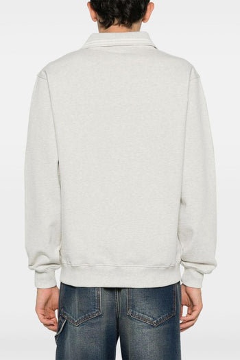 Polo Grigio Uomo Maniche Lunghe - 5