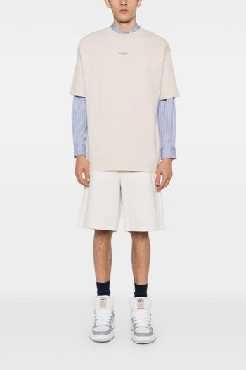 T-Shirt Not From Paris Madame Uomo Beige - 2