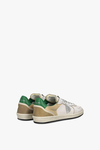 Sneakers Bianco-Verde Uomo Pgal - 5