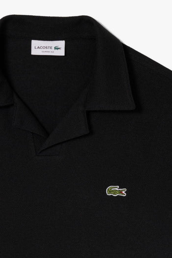 Polo Coccodrillo Verde Uomo Nero - 7