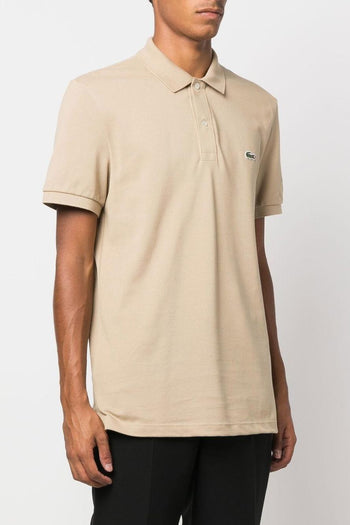 Uomo Polo Beige Slim Fit Piqué L.12.12 - 2