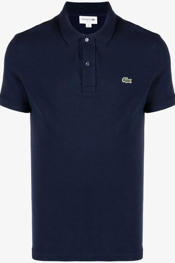 Uomo Polo Blu Slim Fit Piqué L.12.12 - 5