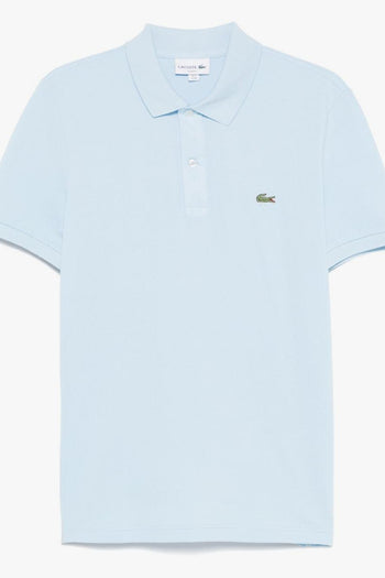 Uomo Polo Blu Pastello Slim Fit Piqué L.12.12 - 4