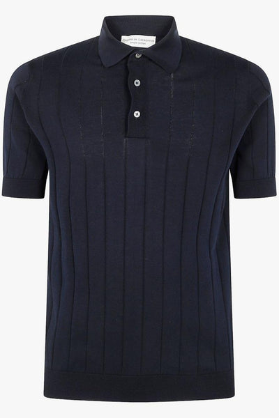 Polo Costine Uomo Blu