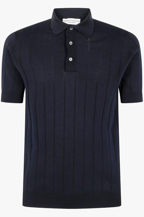 Polo Costine Uomo Blu