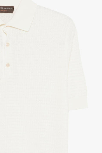Polo Costine Uomo Bianco - 3