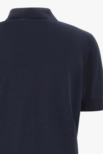 Polo Maniche Corte Uomo Blu - 6