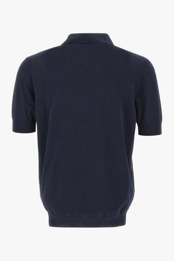 Polo Maniche Corte Uomo Blu - 4