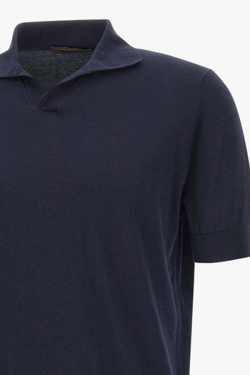 Polo Maniche Corte Uomo Blu - 2
