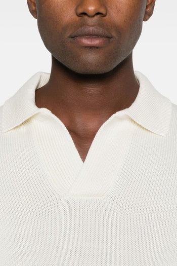 Maglia Bianco Uomo Polo - 4