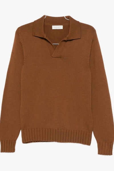 Maglia Marrone Uomo Polo