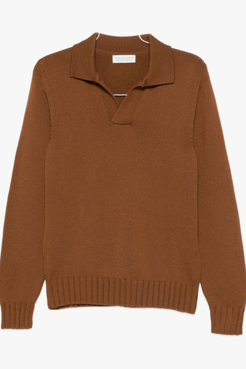 Maglia Marrone Uomo Polo