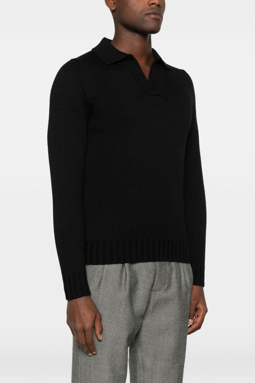 Maglia Nero Uomo Polo