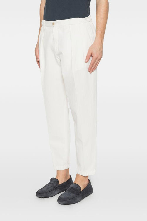 Pantalone Portobello Uomo Bianco