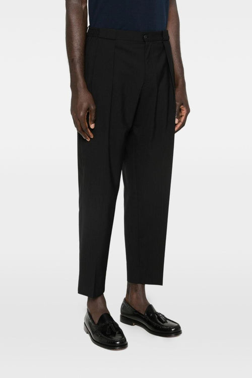 Pantalone Nero Uomo Portobello