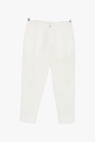 Pantalone Portobello Uomo Bianco