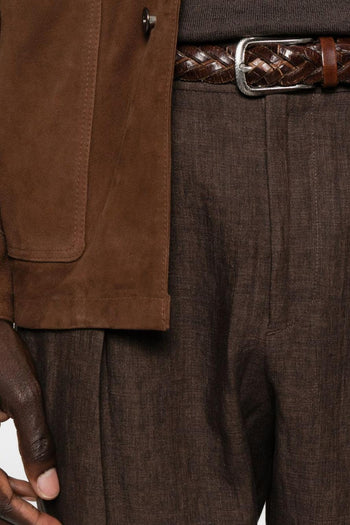 Pantalone Portobello Uomo Marrone - 4