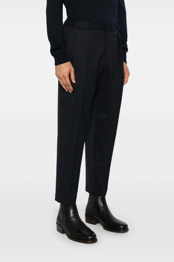 Pantalone Blu Navy Uomo Portobellos - 5