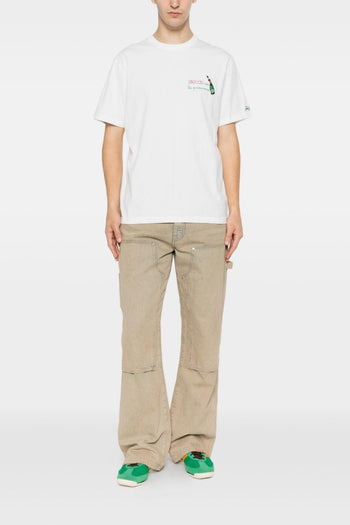 Saint Barth T-shirt Sboccio Primavera Uomo Bianco - 2