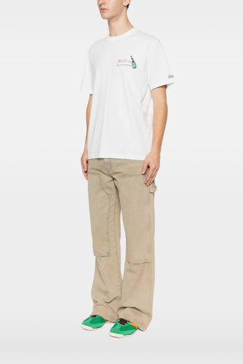 Saint Barth T-shirt Sboccio Primavera Uomo Bianco - 4