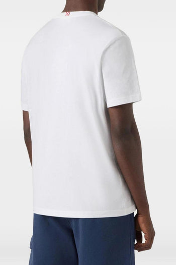 Saint Barth T-shirt I work for the BIG 4 Uomo Bianco - 4