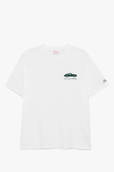 Saint Barth T-shirt Carriera Uomo Bianco