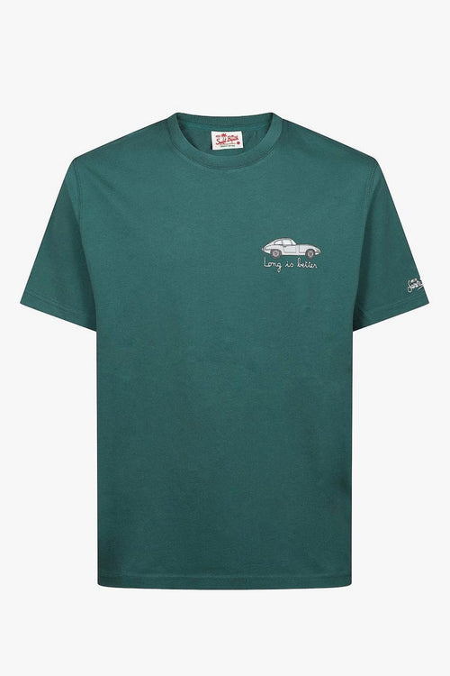 Saint Barth T-shirt Portofino Long Car Uomo Verde