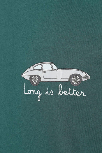 Saint Barth T-shirt Portofino Long Car Uomo Verde - 2