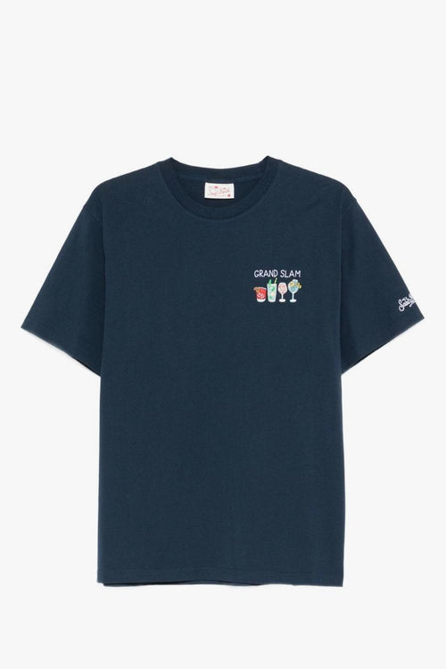 Saint Barth T-shirt Portofino Grand Slam Uomo Blu