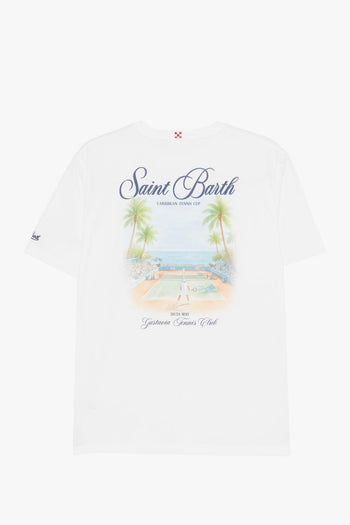 Saint Barth T-shirt Portland Gustavia Uomo Bianco - 3