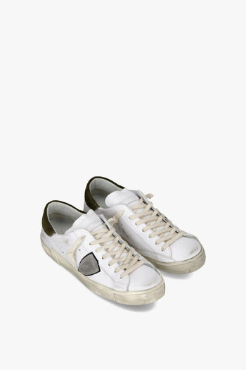 Prsx Uomo Sneakers Bianco-Verde - 4