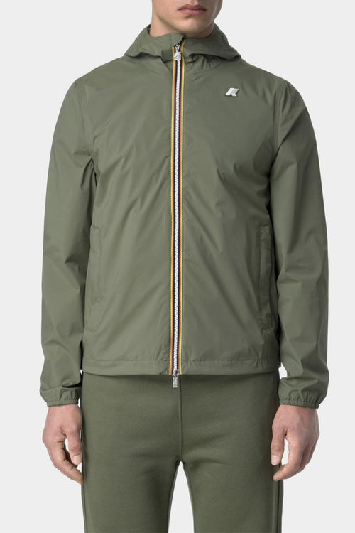 Uomo Giubbotto Verde Jack Stretch