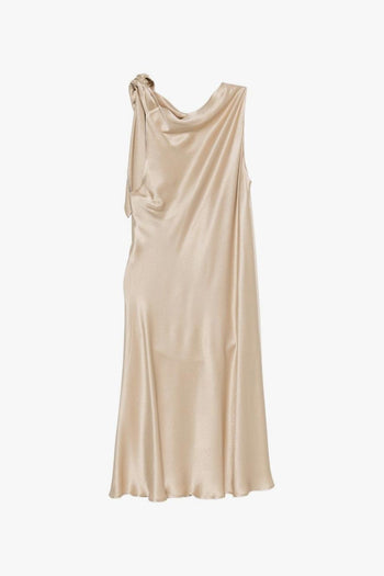 Abito Fiocco Donna Oro - 2