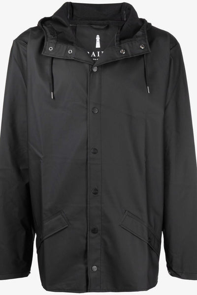 Giubbino Nero Unisex Impermeabile