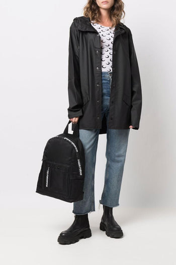 Giubbino Nero Unisex Impermeabile - 2