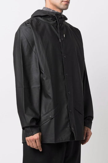 Giubbino Nero Unisex Impermeabile - 3